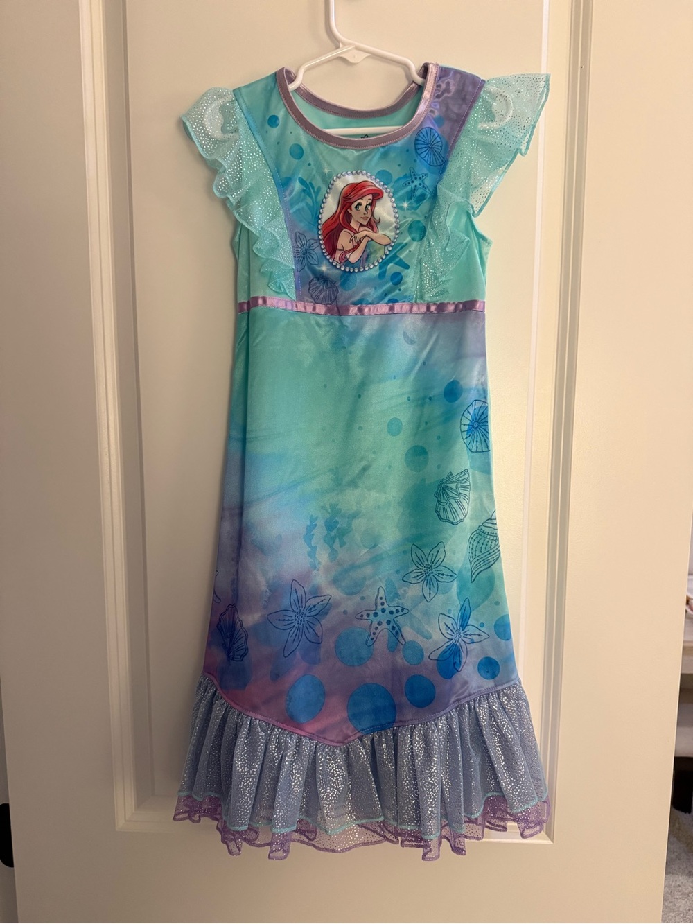 Disney Ariel Gradient Sea Dress in Aqua and Purple size 6 - Picture 1 of 3